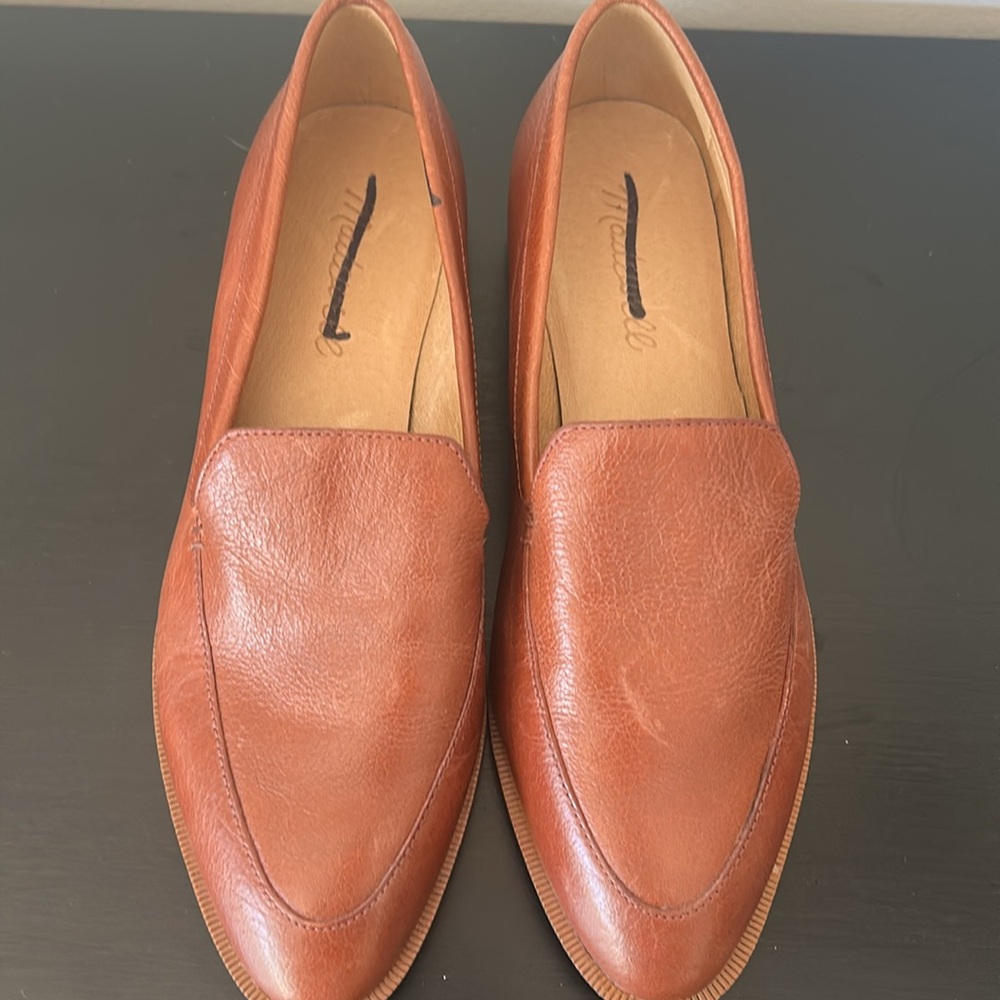 Madewell The Frances Loafer Brown H2419 Size 6 - Picture 7 of 8